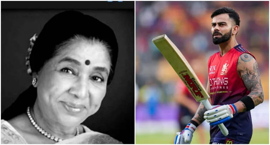Virat Kohli Emotional Tribute Asha Bhosle Salute