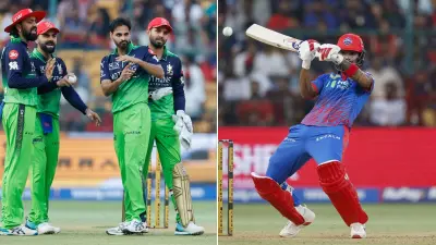IPL Thriller Delhi Capitals Beat RCB Last Over Chinnaswamy