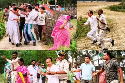 Bengal Chunav 2026: BJP Candidate Shubhendu Sarkar Attacked