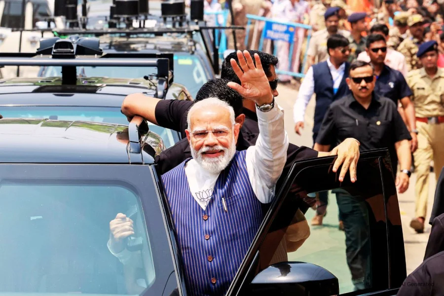 PM Modi Dum Dum Road Show 2026: Massive Crowd