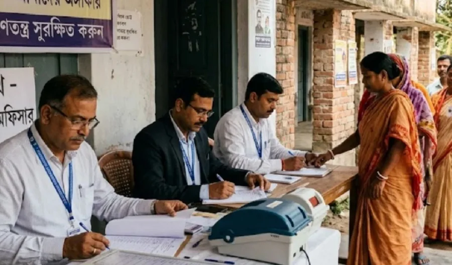 बंगाल चुनाव: 16000 केंद्रीय कर्मचारी मतदान अधिकारी तैनात