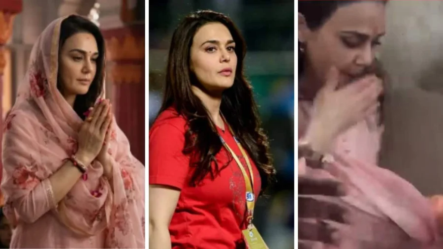 Preity Zinta Temple Visit After Punjab Kings Win