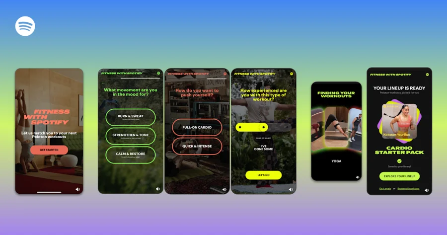 Spotify Fitness Launch: New Workout Classes
