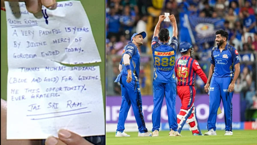 Raghu Sharma First IPL Wicket Dedicated to Shree Ram