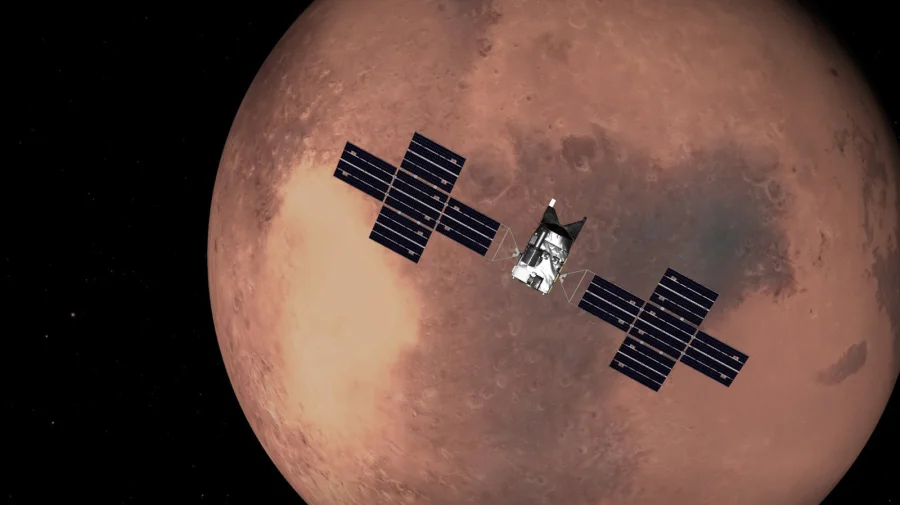 Psyche Spacecraft Uses Mars Gravity Assist
